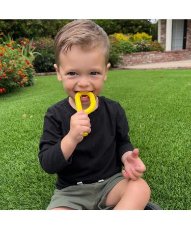 ARK Grabber P - Textured Medium Blue Chewy Tool for Kids & Adults | Enhances Jaw Motor Skills | ATC Care Instructions - Buy Online on GoSupps.com