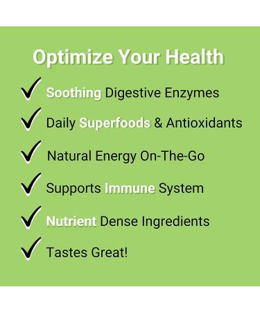 Smart Pressed Organic Greens Superfoods Juice Powder - 30 Servings Bottle, Vegan Alkalizing Green Juice Cleanse Detox - Buy Online on GoSupps.com