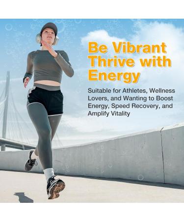 Magnesium -Infused Hydrogen Water Tablets (120 Servings) 8 PPM H2 Molecular Tablets for Energy Boost Brain Health & Cognitive Support Lemon Flavor Gluten-Free & Non-GMO - Buy Online on GoSupps.com