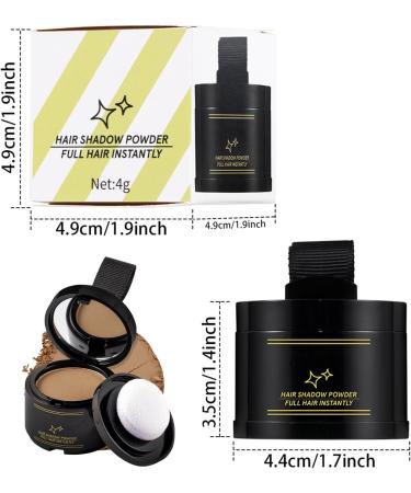  Wpsagek Hair powder 4g of hair covering powder - Waterproof hair dye for thinning hair resistant hair decorations - Buy Online on GoSupps.com