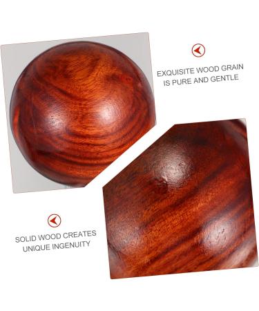 Lurrose 6-Piece Carnival Baoding Balls | Chinese Zen Meditation & Massage Balls - Stress Relief & Hand Training Tools in Rosewood - Buy Online on GoSupps.com
