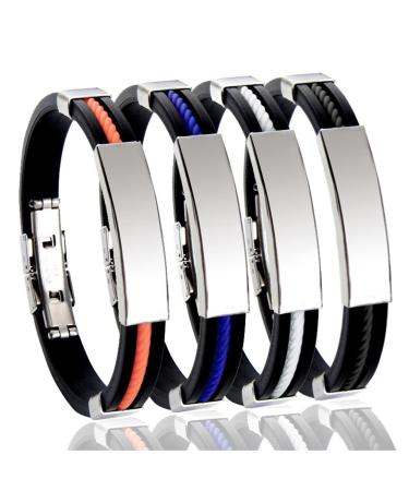 Titanium Detox Lympunclog Wristband Titanium Detox Wristband Titanium Detox Lymph Unclog Wristband Titanium Lympunclog Magnetic Bracelet Lymphatic Dusting Exercise Band (#4PCS)