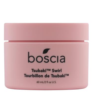 boscia Tsubaki Swirl - Vegan Cruelty-Free Natural and Clean Skincare | Natural Camellia Oil Cream and Gel Face Moisturizer for Combo to Dry Skin 2 fl oz