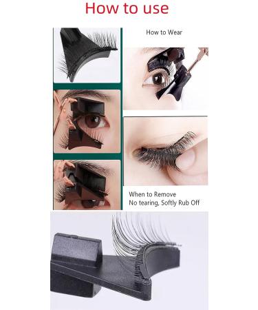 Dual Magnetic False Eyelashes Set - Reusable, Natural Look, No Glue or Eyeliner Required - Lightweight and Easy to Wear - 2 Pairs - Buy Online on GoSupps.com