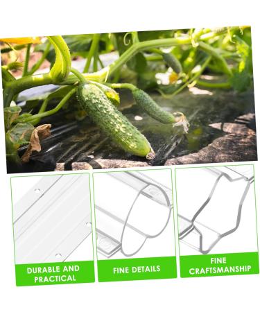 SUPVOX 4pcs Fruit Vegetables Shaping Pentagram Planting Star Accessories Plangting Plastic Mould Mold - Buy Online on GoSupps.com