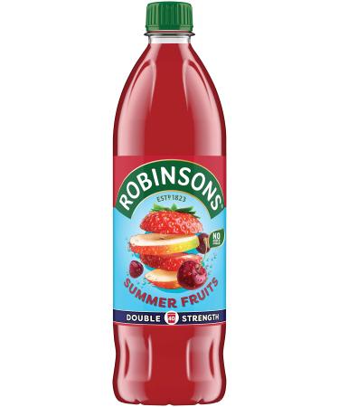 Robinsons Squash without added sugar summer fruit double strength 1 l