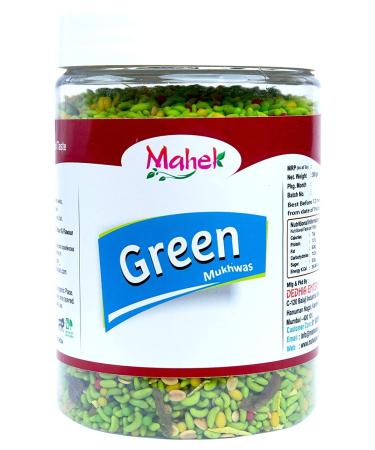 Mahek Green Mukhwas (350 g)_Packing May Vary