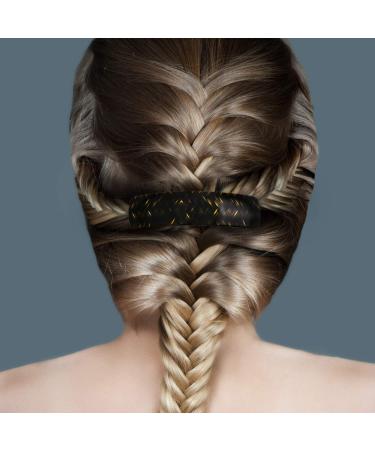 Elcoho 6 Pack Retro Large Hair Barrettes for Women - French Clip Barrettes in 6 Colors - Buy Online on GoSupps.com