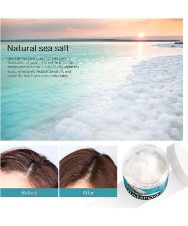  Hppsctink Sea Salt Shampoo 200ml Anti-dandruff shampoo Refreshing anti-dandruff shampoo Nourishing shampoo for scalp treatment shampoos - Buy Online on GoSupps.com