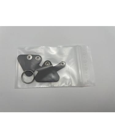 Copter Farm Dog Brand Bag - Engraved Leather Dog Collar | Customizable | Art & Real Leather | Unique Red Triangle Design - Buy Online on GoSupps.com