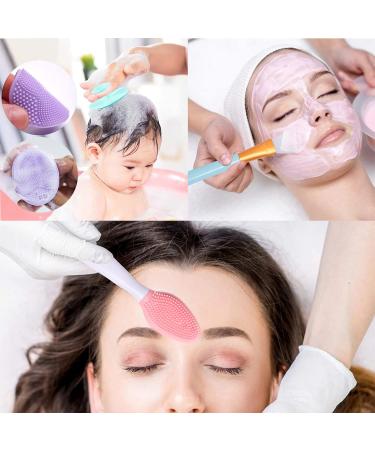 6-Piece Silicone Mask Brush Set | DIY Beauty Masks & Mud Mask Applicators for Men & Women - Buy Online on GoSupps.com