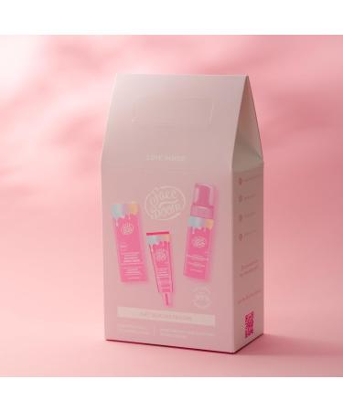 Bielenda BODY BOOM Facial Care Gift Set including 50ml Moisturizing Cream and 150ml Facial Cleansing Foam with a natural vegan formula - Buy Online on GoSupps.com