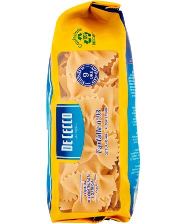  De Cecco De Cecco N 93 Farfalle 500 g - Buy Online on GoSupps.com