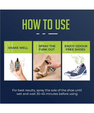 Shoe Freshener Spray & Foot Freshener Spray Bundle - Buy Online on GoSupps.com