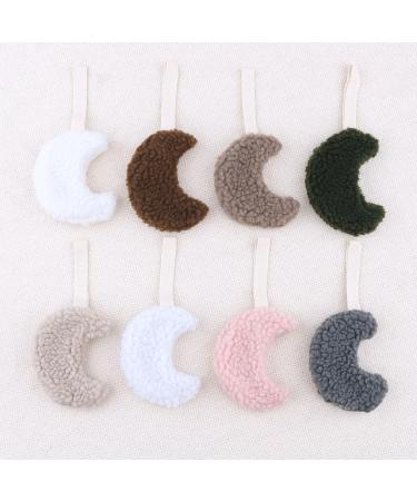 Pacifier Chain Plush Pendant Clip | Cute Moon Soother Lanyard & Anti-Lost Nursing Accessory for Babies - Buy Online on GoSupps.com