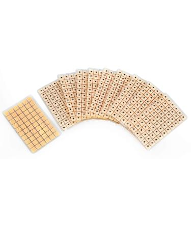 Acupuncture Ear Press Seeds - 600 Pcs Acupressure Tools for Relaxation & Massage | International Shipping - Buy Online on GoSupps.com