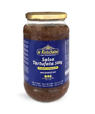 DOS Tartufi - Truffle Sauce | Artisan Umbrian Specialty | Authentic Italian Ingredients | No Dyes or Preservatives | Used by Chefs and Restaurateurs, 500g