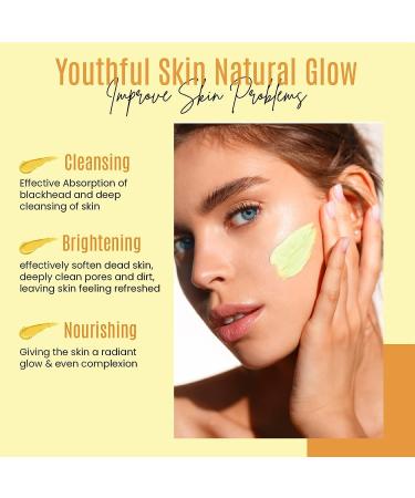 DERMAXGEN Turmeric + Vitamin C Mask Stick 1.41oz - Detox Clay Face Mask for Acne & Scars - Skin Brightening & Pore Cleansing Formula - Buy Online on GoSupps.com