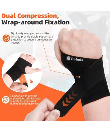Ultra-Thin Ulnar Wrist Brace for TFCC Tear - Relief for Carpal Tunnel Tendonitis & Repetitive Use Injuries | Fits Both Wrists - Buy Online on GoSupps.com