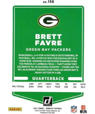 Green Bay Packers 2021 Donruss Team Set featuring Aaron Rodgers, Brett Favre & 3 Rookies - Buy Online on GoSupps.com