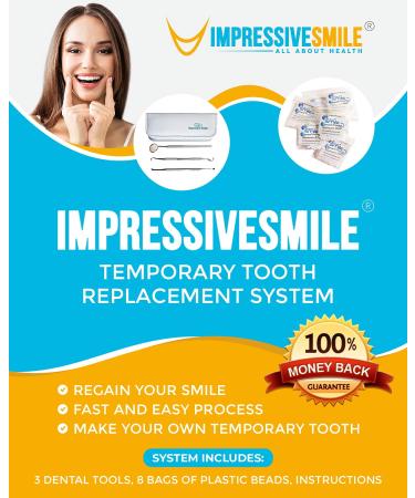 Impressive Smile Patient Trusted Temporary Tooth Replacement System