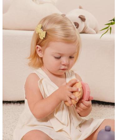 Jollybows 20 Pieces 5cm Baby Girls Hair Loops & Mini Clips | Cute Hair Accessories for Kids & Teens - International Shipping Available - Buy Online on GoSupps.com