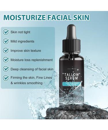 Wrinkle Defense Tallow Balm for Men | Natural Moisturizer & Skincare Kit | Diminish Fine Lines & Wrinkles - Buy Online on GoSupps.com