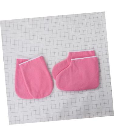 FRCOLOR 6 Pairs Boot Gloves Hand Moisture Gloves Work Gloves Ankle Boots Gloves for Beauty Care Paraffin Wax Gloves Cosmetics Short Boots Heating - Buy Online on GoSupps.com