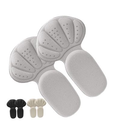 3 Pairs High Heel Insole Heel Cushion Insert Heel Inserts Heel Cushions Loose Shoes Insert Non Slip Shoe Pads Too Big Shoe Pads Heel Protection Heel Liner Protector Heel Pads Foam