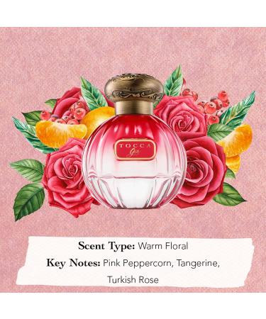 Tocca Women's Perfume Gia Fragrance 1.7oz (50 ml) - Warm Floral Pink Peppercorn Tangerine Turkish Rose - Hand-Finished Bottle 1.7 Fl Oz (Pack of 1) - Buy Online on GoSupps.com
