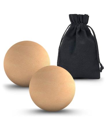 Fioza 2 pieces of replacement stones for oil -absorbing scooters |Compatible with Revlon Oil Absorbing Roller and Fioza Forever Matte Roller |2 volcanic stones including cotton bags