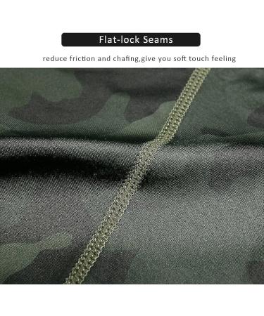 Compression Shorts Men with Pocket - Green Large | Workout Baselayer Short - Buy Online on GoSupps.com