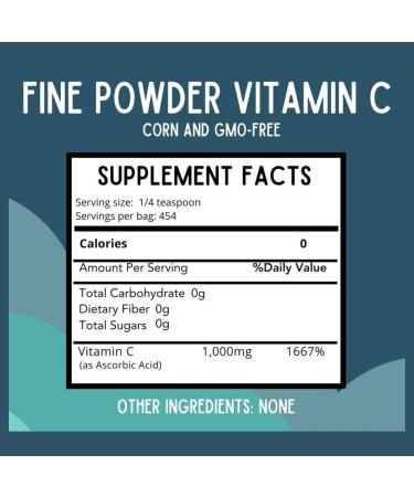 Revitalize Wellness Bundle | Fine Powder Vitamin C 454 Servings and Organic Seasonal Defense (Fruit Punch) 30 Servings - Buy Online on GoSupps.com