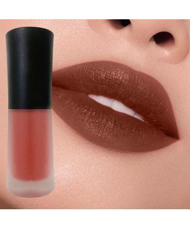 Matte Lip Stain Lip Stain For Women | 4g Matte Lip Stain Women Nourishing Lipstick Daily Makeup Lipstick Non-Greasy Long Lasting For Travel Stage - Buy Online on GoSupps.com