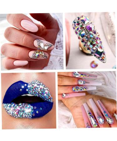 DIY Nails Rhinestones Nail Art Cosmetics Clothes Design Jewels Diamond Accessories Style4 nail art jewels accessories - Buy Online on GoSupps.com