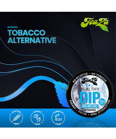 Teaza Herbal Energy Pouches Wintergreen Chill (Caffeine Free) - 4 Pack - Buy Online on GoSupps.com