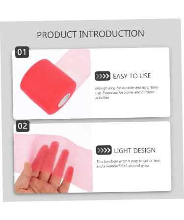 Healeved 5 Rolls Sports Skin Membrane Blue Prewrap Tape - Self-Adherent Cohesive Athletic Bandages & Protective Gear - Cuttable Black Medical Tape - Buy Online on GoSupps.com