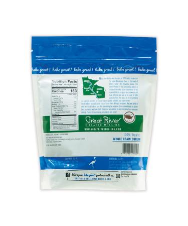 Great River Organic Milling Whole Grain Durum Wheat 2lb - Pack of 4 | Organic, Non-GMO - Buy Online on GoSupps.com