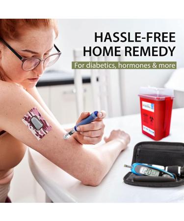Sharps Container for Safe Needle Disposal - 1 Quart, 1 Pack | Home Biohazard Waste Container - Buy Online on GoSupps.com