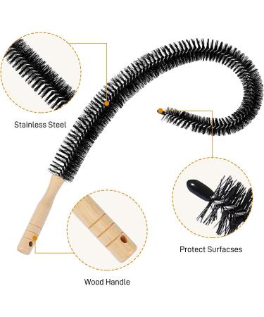 30 Inch Dryer Vent Cleaner & Lint Brush - Flexible Vent Trap & Refrigerator Coil Cleaning Tool for Effective Lint Removal - Buy Online on GoSupps.com