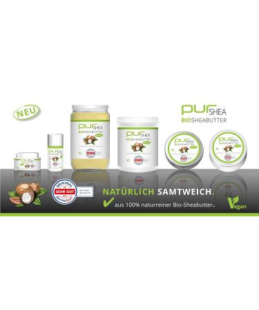 Purshea Bio Shea Butter 1000ml - 100% Natural Uncolored Cold-Pressed Pure Organic Vegan Shea Butter from Ghana - Premium Quality (A+) - Buy Online on GoSupps.com
