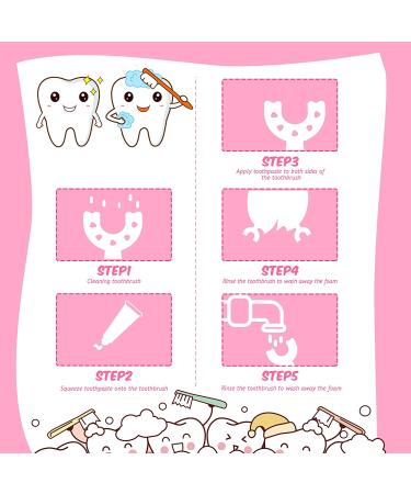 12-Piece Kids U-Shaped Toothbrush Set for 360 Degree Whole Mouth Cleaning | Soft Silicone Toddler Toothbrush with Handle for Boys & Girls - 2 Sizes - Buy Online on GoSupps.com