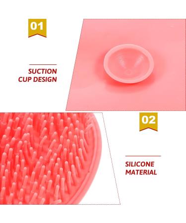 KOMBIUDA Lazy Back Rub Pad Foot Massager Bathroom Non-skid Foot Scrubber Care Cleaning Pad - Buy Online on GoSupps.com