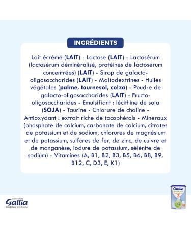 Laboratoire Gallia Galliagest Baby Milk Powder 12 Months to 3 Years 900 g (Packx1) - Buy Online on GoSupps.com