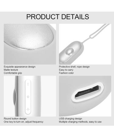 Socobeta Handheld Sleep Device | USB Charging Microcurrent Sleep Aid Instrument (Silver) - Buy Online on GoSupps.com