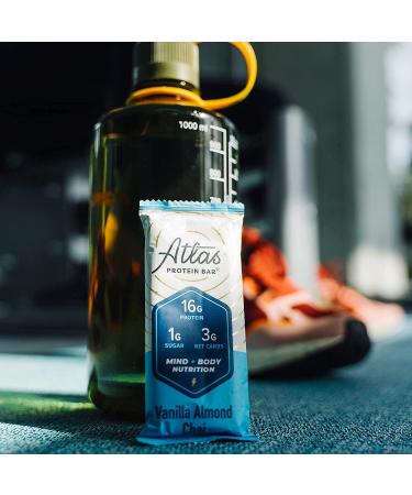 Atlas Mind + Body Classics Variety Keto Protein Bars - 10-count High Fiber Low Carb Low Sugar Meal Replacement Bars with Organic Ashwagandha - Buy Online on GoSupps.com