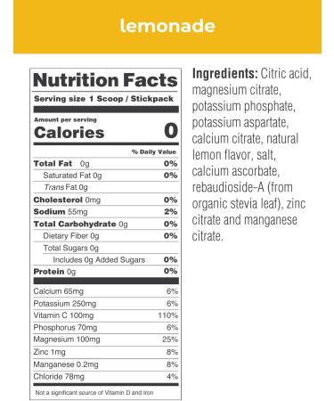 Ultima Replenisher Lemonade - New Formula (20 Stickpacks, 2.5 OZ) | Electrolyte Drink Mix - Buy Online on GoSupps.com