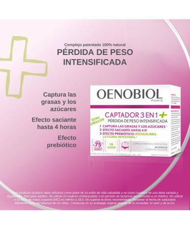  Oenobiol Oenobiol 3 in 1 Sensor Plus 60 Capsules - Buy Online on GoSupps.com