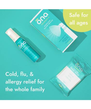 Ona Renewals Saline Nose Wet Wipes, Hydrates and Soothes, Made with Natural Saline with Aloe, Vitamin E, Chamomile, Hypoallergenic, Fragrance Free 20 Ct (Pack of 3) - Buy Online on GoSupps.com