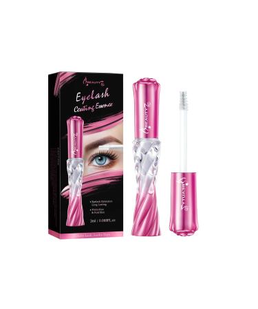 Beauty7 Eyelash Coating Essence Transparent Lash Coating Essence Sealant Sealer Mascara Brush Extend Eyelashes Extension Longer Life Aftercare Non-Scent Waterproof for Women
